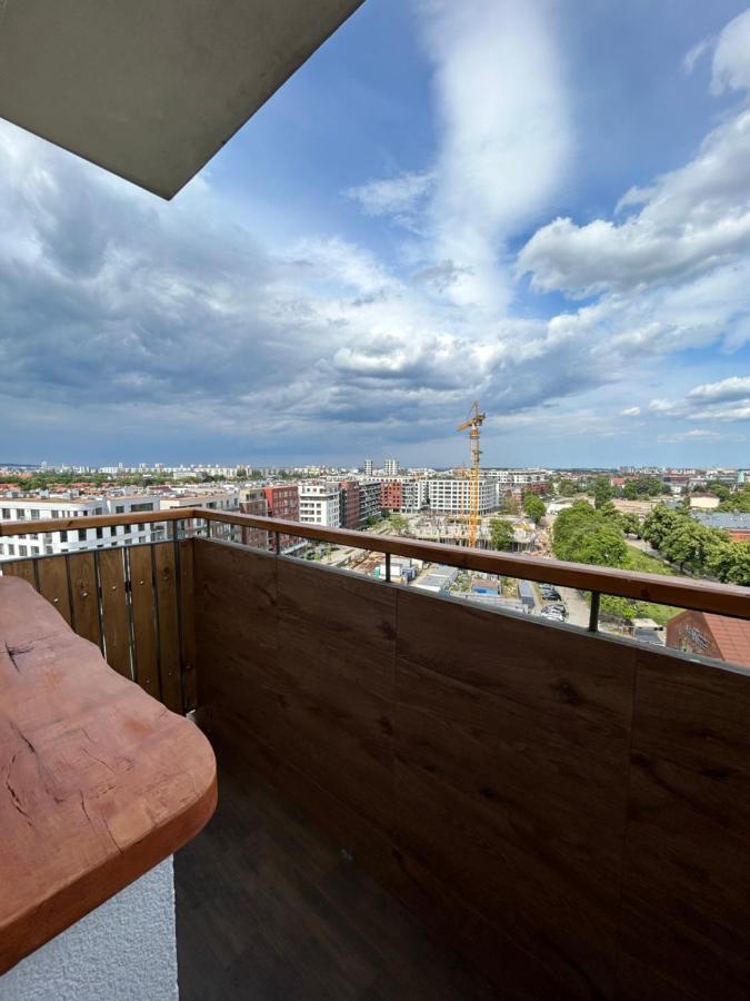Apartament Z Widokiem Na Gdansk I Zatoke Free & Priv Parking Exterior foto
